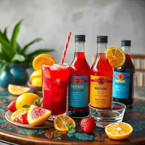 Make Refreshing Raspado Syrup & Colombian Cholado